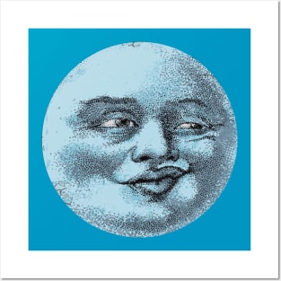 Blue moon Posters and Art